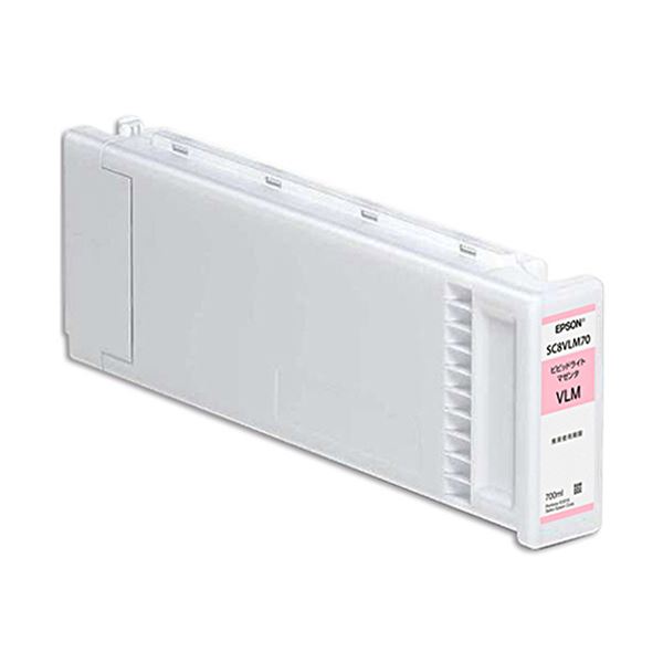 エプソン インクカートリッジビビッドライトマゼンタ 700ml SC8VLM70 1個|ワールドデポ