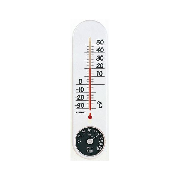 783円 品質満点! エンペックス 温湿度計 TG-6621 ホワイト
