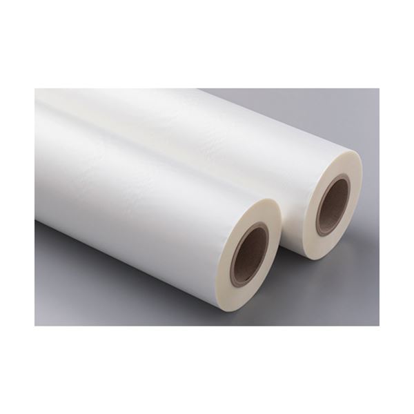 ヒサゴ フジプラ CPロールフィルム静電押しとどめる 100μ 450粍幅×100m 外巻 CPR1004510 1箱(4本)