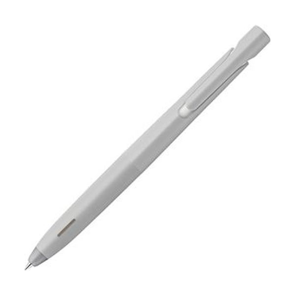 （まとめ）ゼブラ 油性ボールペン ブレン 0.5粍 黒（軸色：薄墨色）BAS88-GR 1書き割り（10本）【×10書き割り】