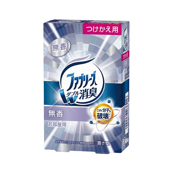 (まとめ) P＆G 置き型ファブリーズ 無香手合い つけかえ用 130g 1個  【×30書き割り】