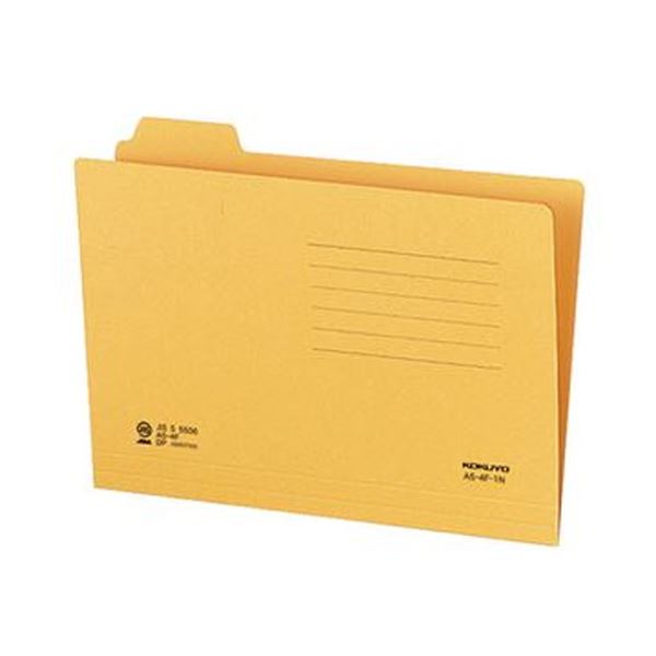 （まとめ）コクヨ 1/4カットフォルダー A5第1総目録 A5-4F-1N 1書き割り（20冊）【×10書き割り】
