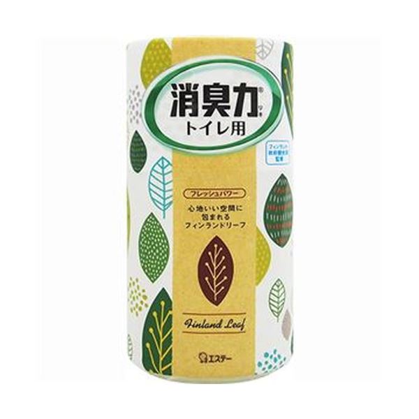 (まとめ)エステー トイレの消臭力フィンランドリーフ 400ml 1個【×20セット】|ワールドデポ