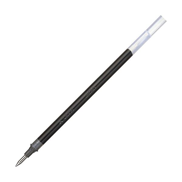 (まとめ) 三菱鉛筆 ゲルインクボールペン替芯 0.38mm 赤 ユニボール シグノ 極細用 UMR1.15 1箱(10本) 【×10セット】