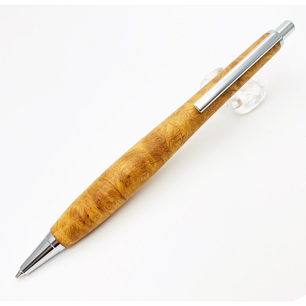 銘木材 ボールペン/文房具 【花梨 かりん】 日本製 0.7粍 文具 事務室装置 ステーショナリー