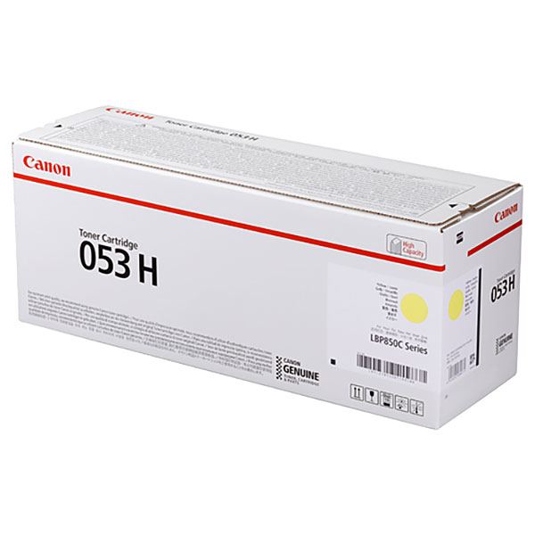 （まとめ）【純正品】CANON 2191C001 トナーカートリッジ053Hイエロー【×5セット】 156,460円