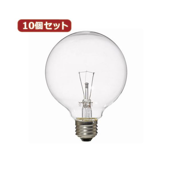 （まとめ）YAZAWA 10個書き割り どんぶり鉢白熱電球40W形せつ然たる GC100V38W95X10【×2書き割り】