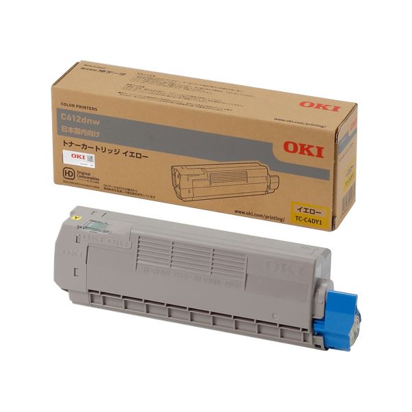 沖データ トナーカートリッジ 黄色TC-C4DY1 1個