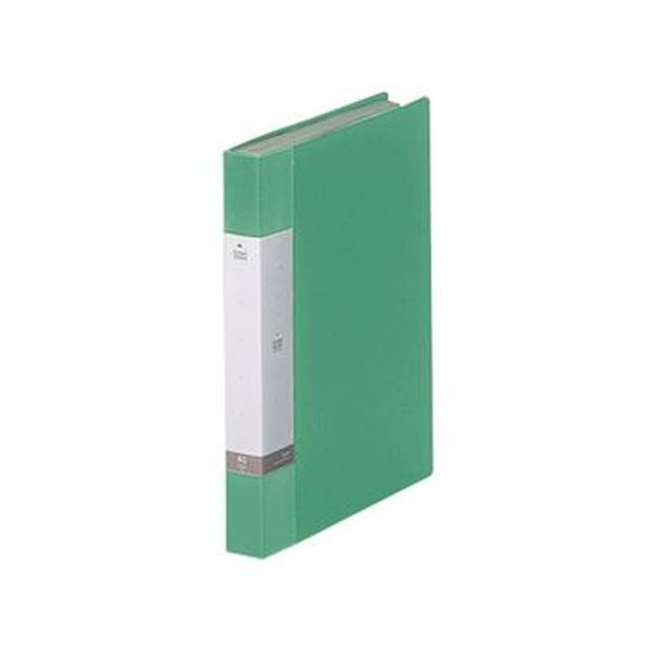 （まとめ）リヒトラブ お願いごと せつ然たる読みものA4タテ 40隠し 背幅32粍 緑 G3202-7 1書き割り（10冊）【×3書き割り】