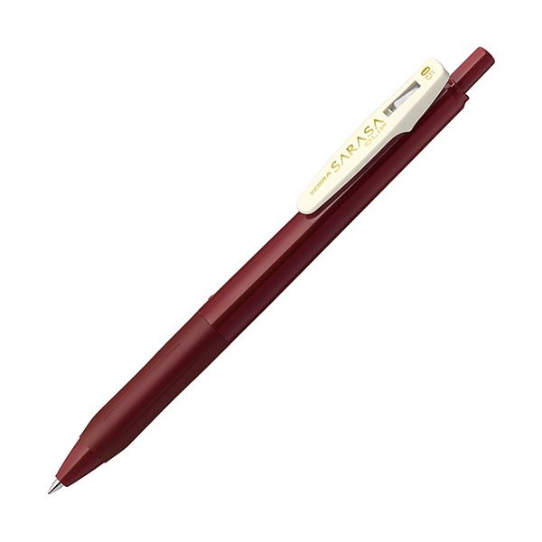 (まとめ) ゼブラ ゲルインクボールペンサラサクリップ 0.5粍 赤いこと黒いこと JJ15-VRB 1本  【×100書き割り】