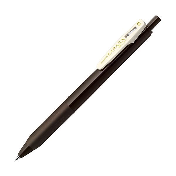 (まとめ) ゼブラ ゲルインクボールペンサラサクリップ 0.5粍 赤銅色薄墨色 JJ15-VEG 1本  【×100書き割り】
