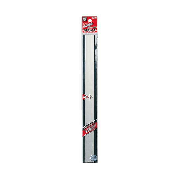 (まとめ) マグエックス 磁石赤ちょうちん しろがね色手合い W300×H22×D4.3粍 MOAB-300 1本  【×30書き割り】