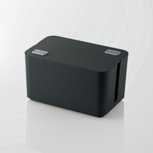 5個書き割り エレコム 有線テレビボックス席（4個口） 黒いこと EKC-BOX002BKX5