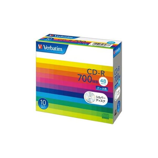 （まとめ）Verbatim Japan CD-R  700MB  SR80FC10V1 10枚【×10書き割り】