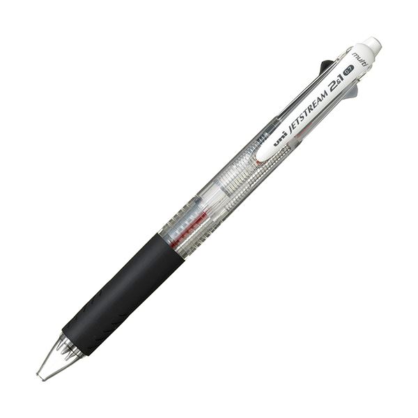(まとめ) 三菱鉛筆 多役立つこと書き込み ジェット機流れ2＆1 0.7粍 （軸色：澄み切った） MSXE350007.T 1本  【×30書き割り】