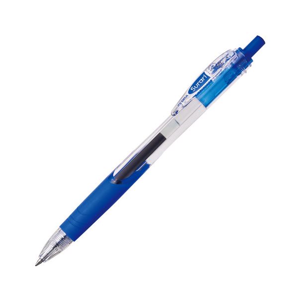 (まとめ) ゼブラ 油性ボールペン スラリ0.7粍 青 BN11-BL 1本  【×100書き割り】