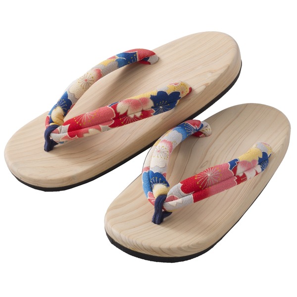 足へのぼうぜん自失を和らげる 国産（日田）NEW檜サンダル（レディース/みやび）