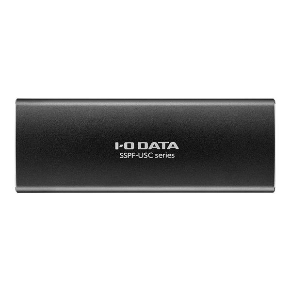 アイ・オー・データ機器USB3.2Gen2対応高速モデルのポータブルSSD512GBSSPF-USC512