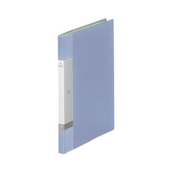 （まとめ）リヒトラブ お願いごと せつ然たる読みものA4タテ 20隠し 背幅16粍 水 G3201-14 1書き割り（10冊）【×5書き割り】
