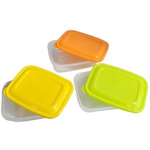 プラスチック 保存容器 電子レンジ対応 カラフルライトパック 〔キッチン 台所〕