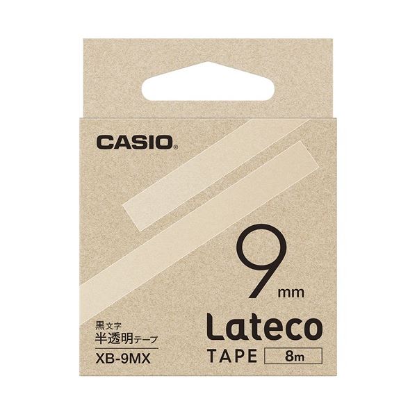 5％OFF】 （まとめ）カシオ計算機 半透明に黒文字（×30セット） ラテコ専用テープXB-9MX スマートフォン・タブレット ds-2279067  - www.studiolegalegazzella.com