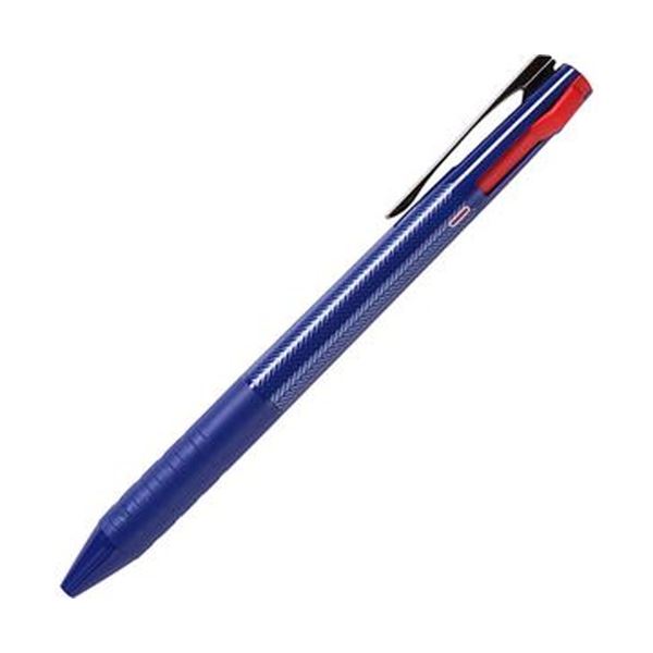 （まとめ）三菱鉛筆 ジェット機流れ3色ボールペン か細いパウダーコンパクト 0.5粍（軸色：米国海軍）SXE3JSS05.9 1本【×20書き割り】