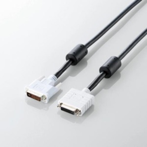 5個書き割り エレコム DVI取りひろげる有線テレビ（アナログ/デジタル） CAC-DVIE10BKX5