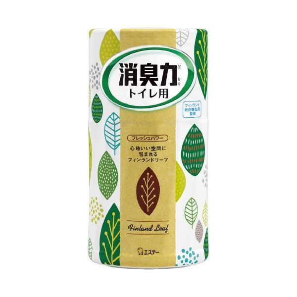 (まとめ)エステー トイレの消臭力 フィンランドリーフ 1個(×20セット)|ワールドデポ