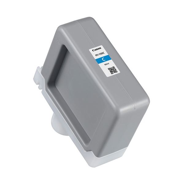 キヤノン インキ貯蔵タンクPFI-1100C シアン 160ml 0851C001 1個