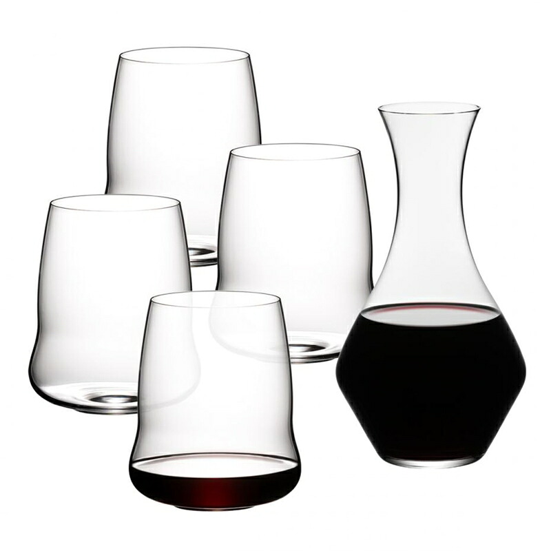 ステムレスウイングス カベルネ＋デカンター 5789/30 1個 ぶどう酒水呑み ぶどう酒 Wine Glass