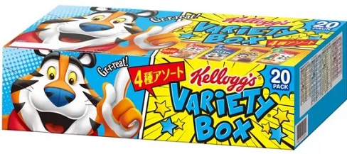 楽天市場 ケロッグ バラエティ シリアル ４種類 ２０箱 セット Kellogg S コーンフレーク 朝食 おやつ 小腹 食べきり ワールドデポ