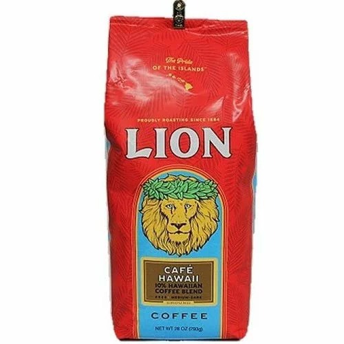 新品　Lion CoffeeKona 100%(豆) 2袋 LION COFFEE ライオンコーヒー 2袋 トートバッグ付きセット 数量