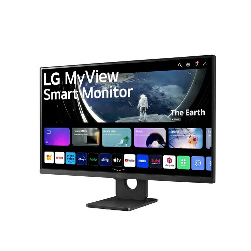 LG モニター 27SR73U-W/27インチ 4K / 約10.7億色 Amazon.co.jp: LG スマートモニター 27SR73U-W/LG MyView Smart