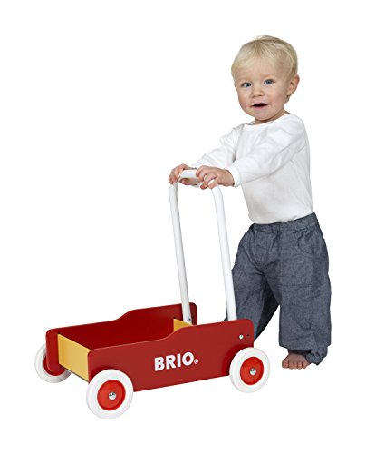 ブリオ 手押し車 Brio Stand Walker クリスマス プレゼント 誕生日 玩具 運ぶ スタイリッシュ 歩行練習 ヨーロッパ 安全規格 国内正規品