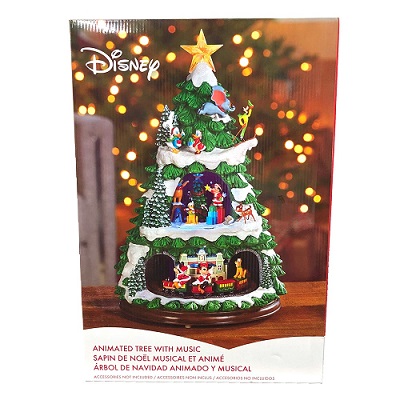 Disney ディズニー クリスマスツリー 高さ約45cm クリスマスソング収録 オルゴール クリスマス ツリー 卓上ツリー オブジェ Whiztechint Com