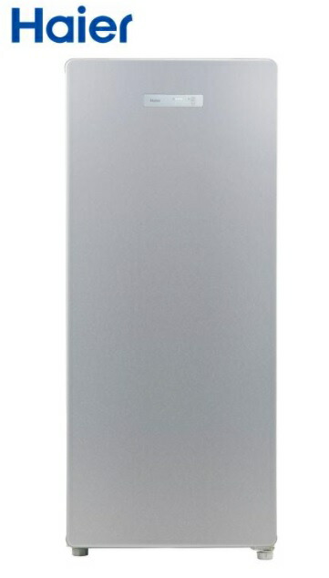送料込み Haier 138L 前開き冷凍庫 JF-U14C(S) 前面タッチ式操作パネル スリムボディ 耐熱性能天板 クリアバスケット 右開き 急速冷凍 閉め忘れ防止アラーム