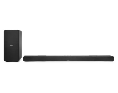 DENON デノン 3.1.2ch サウンドバー&ワイヤレスサブウーハー DHT-C510K Bluetooth 音響 スピーカー 音量 Nightモード スリムデザイン 壁掛け