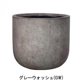 グリーンポット 植木鉢 ベルベット Uポット グレーウォッシュ 40cm AN-BU4044GW|ワールドデポ