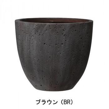 緑であることポット 鉢 ロッカー ラウンド 赤銅色 33糎 AN-RR3329BR