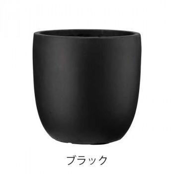 緑であることポット 鉢 エイリアス ラウンド 黒いこと 43糎 GA-2143BK