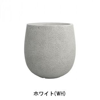 緑であることポット 鉢 グレイニー エッグ 白いこと 43糎 GA-3143WH