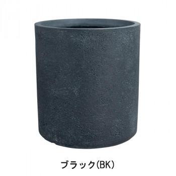 緑であることポット 鉢 グレイニー 円柱 黒いこと 40糎 GA-3240BK