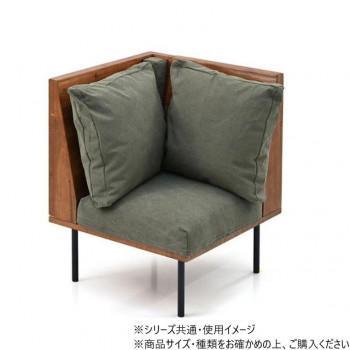 B.Bファニシング infinite L型角長いす 帆布緑であること IFSE0316CAGRN