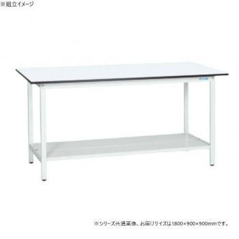 サカエ 軽量立作業台KADタイプ 抗菌加工 1800&times;900&times;900mm KAD-189TMW｜ワールドデポ 40,139円