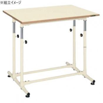 サカエ 軽量セルワーク作業台固定式 ポリエステル天板 900&times;600&times;645mm アイボリー CL-9060WPIA｜ワールドデポ