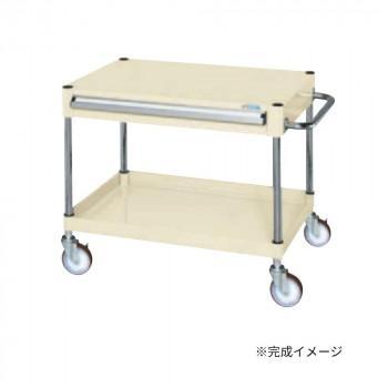 サカエ CSパールワゴン中量タイプ 引出し付 アイボリー CSP-7561ANUI｜ワールドデポ