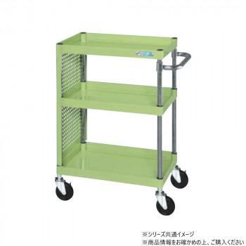 サカエ CSパール手押し車中量手合い 全面パンチングパネル付 緑であること CSP-6083ZP