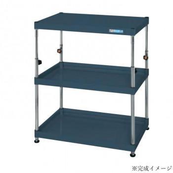 サカエ CSパール手押し車 高さ合わせる 据えつける手合い 脂製 暗然たる薄墨色 TCSPN-7583D