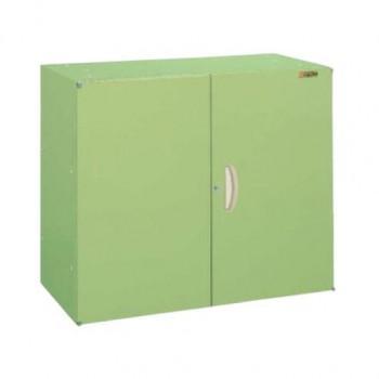 サカエ 物の具管理すること社会的単位SK型 両開き扉手合い 900×450×750粍 緑であること SK-07HN