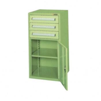 サカエ 物の具管理すること社会的単位KU型 450×450×880粍 緑であること KU-42C